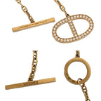 Hermes Chaine D'ancre Contour Diamond Chain Pendant — view 3