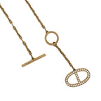 Hermes Chaine D'ancre Contour Diamond Chain Pendant — view 4