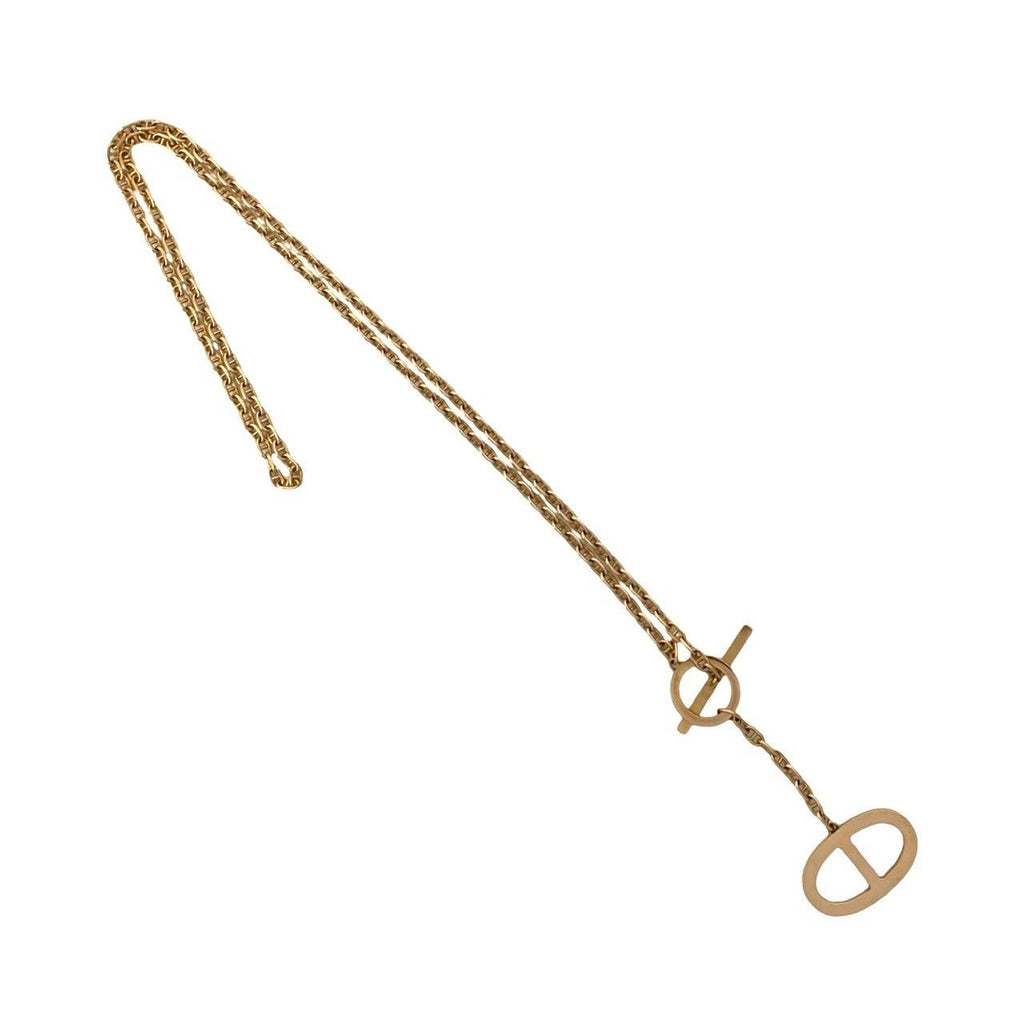 Hermes Chaine D'ancre Contour Diamond Chain Pendant — view 5