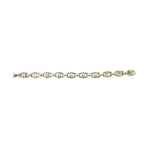 Hermes Vintage Cybele 925 Sterling Silver Chain Bracelet Bangle — view 5