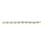Hermes Vintage Cybele 925 Sterling Silver Chain Bracelet Bangle — view 6