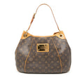 Louis Vuitton Monogram Galleria PM Shoulder Bag Brown Leather
