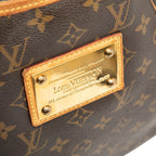 Louis Vuitton Monogram Galleria PM Shoulder Bag Brown Leather — view 7