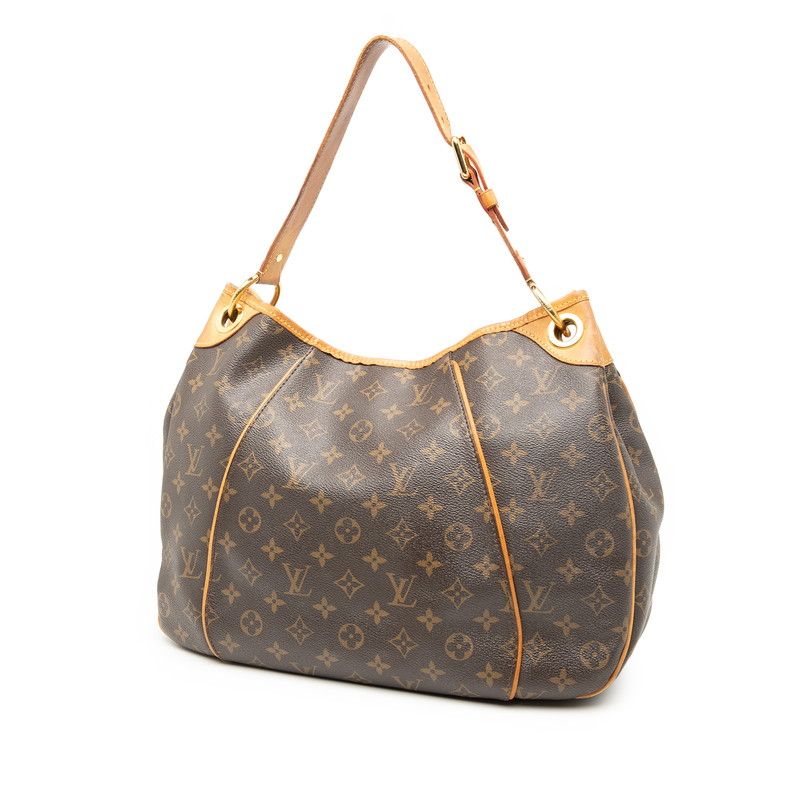 Louis Vuitton Monogram Galleria PM Shoulder Bag Brown Leather — view 2