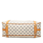 Louis Vuitton Damier Azur Strethe PM Shoulder Bag White Ivory Leather — view 3