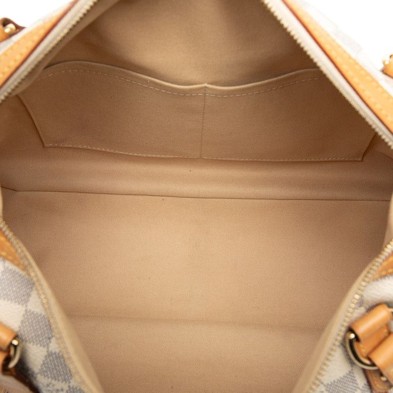 Louis Vuitton Damier Azur Strethe PM Shoulder Bag White Ivory Leather — view 5