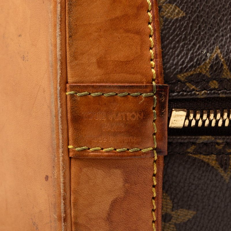 Louis Vuitton Monogram Alma PM Vintage Handbag — view 5