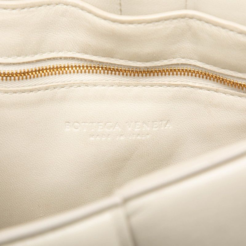 Bottega Veneta Maxi Intrecciato Padded Cassette Crossbody Shoulder Bag Ivory — view 6