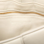 Bottega Veneta Maxi Intrecciato Padded Cassette Crossbody Shoulder Bag Ivory — view 6