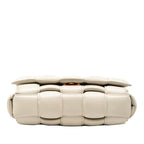 Bottega Veneta Maxi Intrecciato Padded Cassette Crossbody Shoulder Bag Ivory — view 3