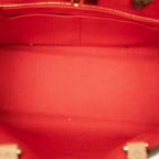 Louis Vuitton Monogram Giant Reverse On The Go MM Tote Brown Leather — view 4