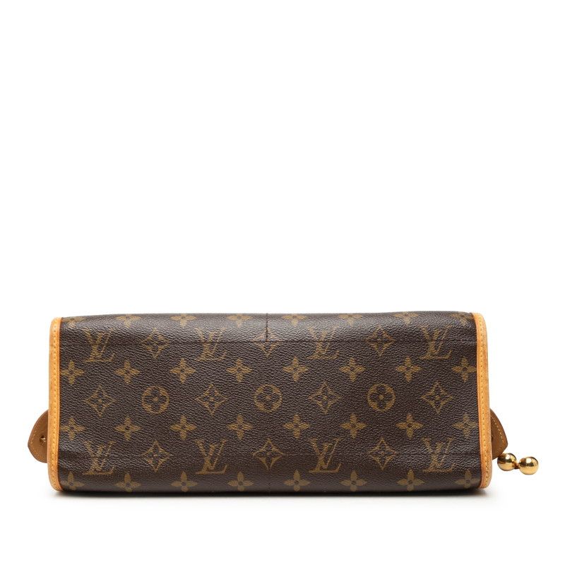 Louis Vuitton Monogram Popincourt Long Crossbody Shoulder Bag Brown Leather — view 3
