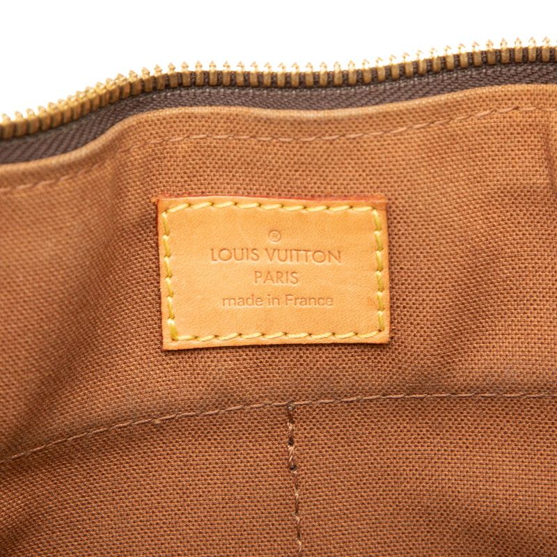 Louis Vuitton Monogram Popincourt Long Crossbody Shoulder Bag Brown Leather — view 7