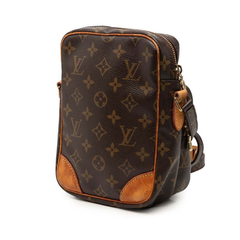Louis Vuitton Monogram Amazon Crossbody Shoulder Bag Brown Leather — view 2