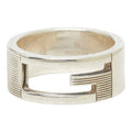 Gucci Cutout Ring Silver