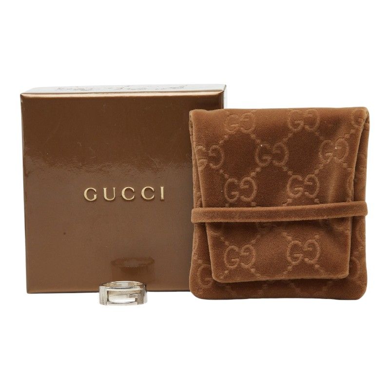 Gucci Cutout Ring Silver — view 9