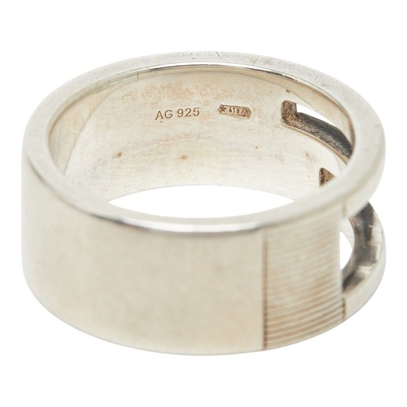 Gucci Cutout Ring Silver — view 7