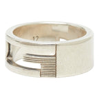 Gucci Cutout Ring Silver — view 2