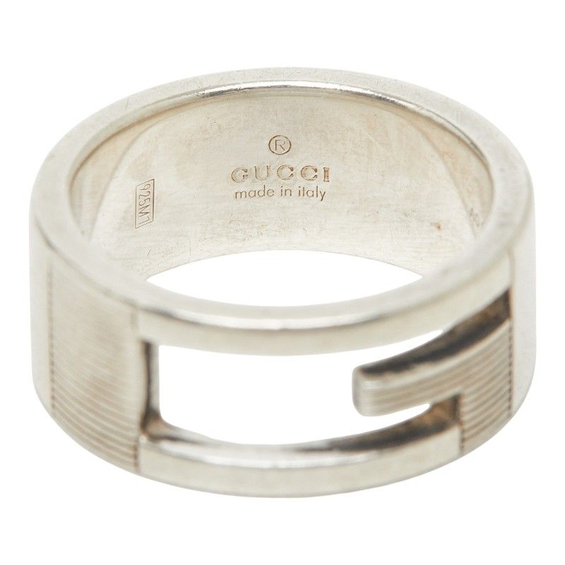 Gucci Cutout Ring Silver — view 6