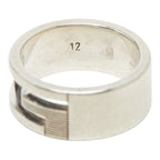 Gucci Cutout Ring Silver — view 8