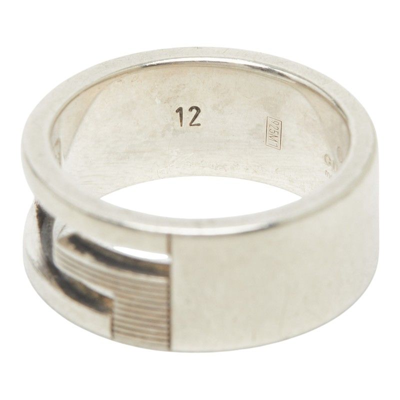 Gucci Cutout Ring Silver — view 8