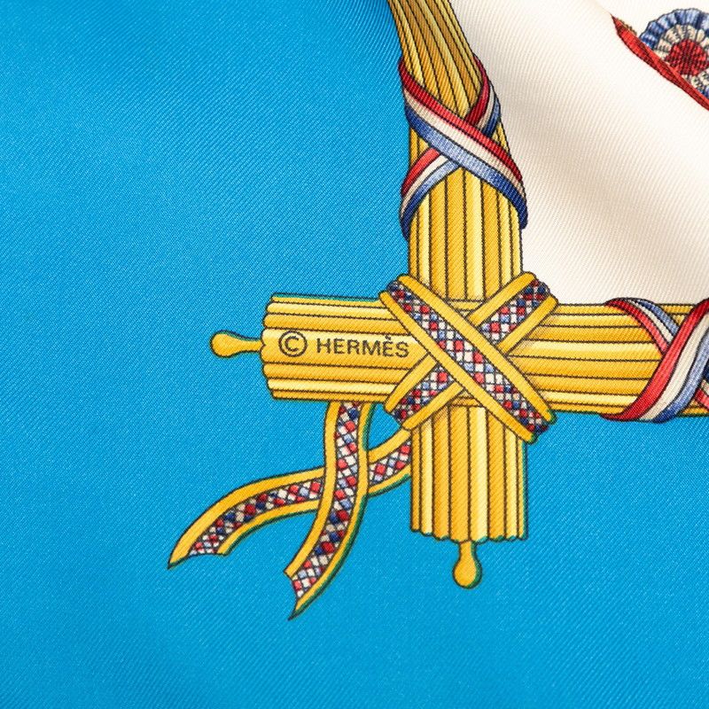 Hermes Carre 90 Liberte Egalite Fraternite Republique Francaise French Revolutio — view 3