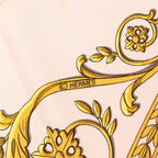 Hermes Carre 90 la Promenade de Longchamps Walk to Long Chien Scarf Large Pink — view 6