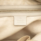 Gucci Guccissima Interlocking Mayfair Tote Shoulder Bag 2-Way Beige Leather — view 6