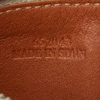 Loewe Anagram Coin Case Card Beige Brown Leather — view 8