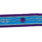 Hermes Twilly Maillon Scarf Blue Purple Silk — view 3