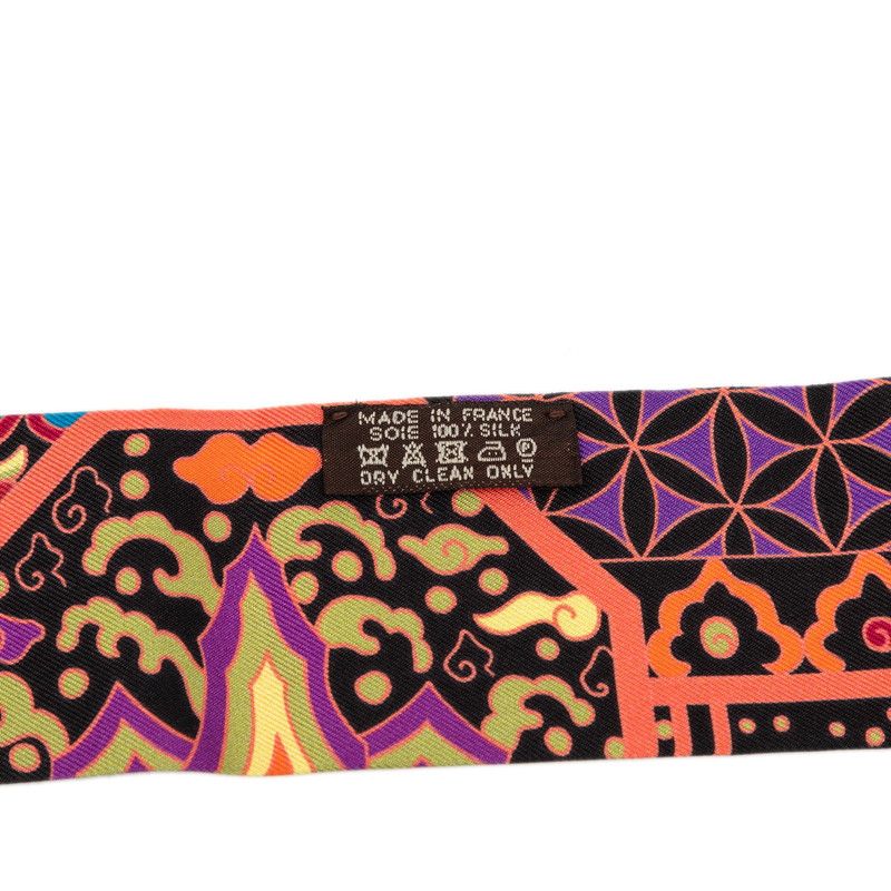 Hermes Twilly Collections Imperiales Royal Collection Scarf Multicolor Silk — view 4