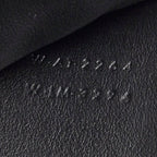 Celine Triomphe Compact Wallet Trifold Black Leather — view 9
