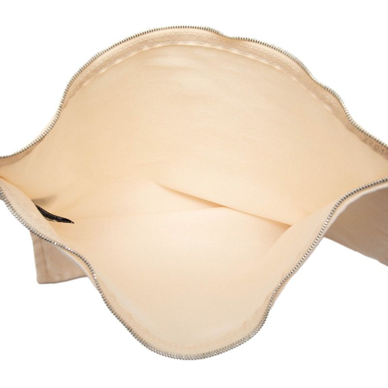 Hermes Bora Pouch Set Clutch Ivory Cotton — view 5