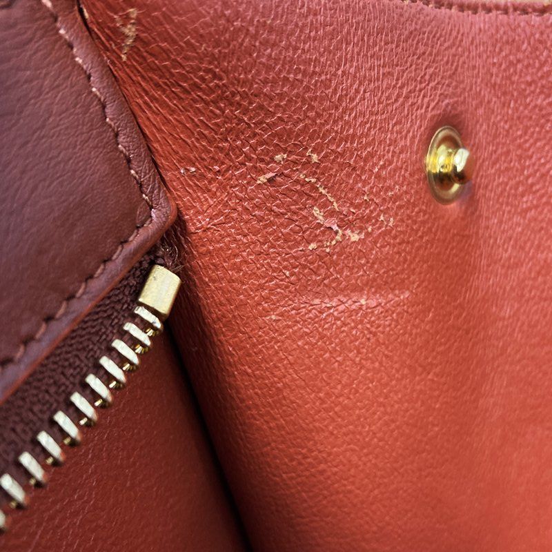 Celine Trapeze 2-Way Shoulder Bag Black Brown Leather — view 5