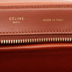 Celine Trapeze 2-Way Shoulder Bag Black Brown Leather — view 7