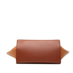 Celine Trapeze 2-Way Shoulder Bag Black Brown Leather — view 3