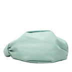 Bottega Veneta Double Knot Mini Handbag Blue Leather — view 3