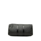 Louis Vuitton Damier Graphite Keepall Bandouliere 45 Boston Bag 2-Way Black — view 3