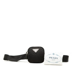 Prada Belt Bag Waist Pouch Black Nylon — view 6