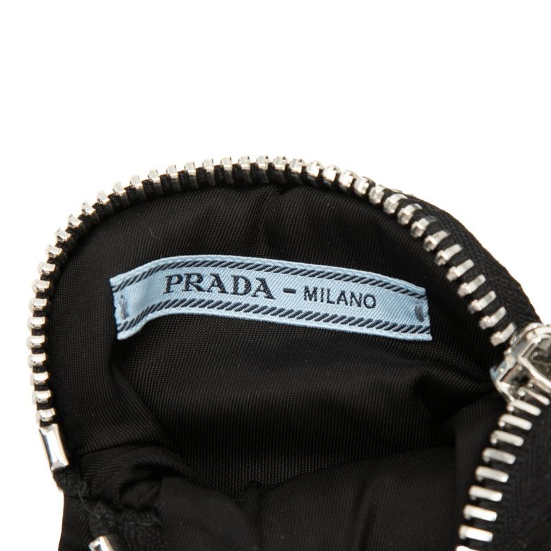 Prada Belt Bag Waist Pouch Black Nylon — view 5