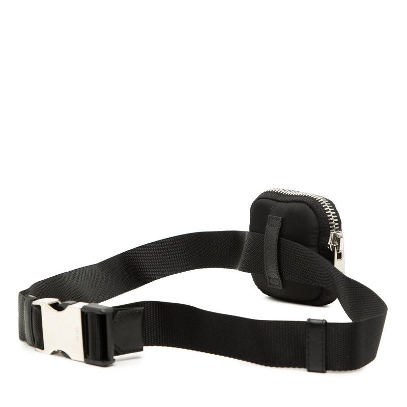 Prada Belt Bag Waist Pouch Black Nylon — view 2