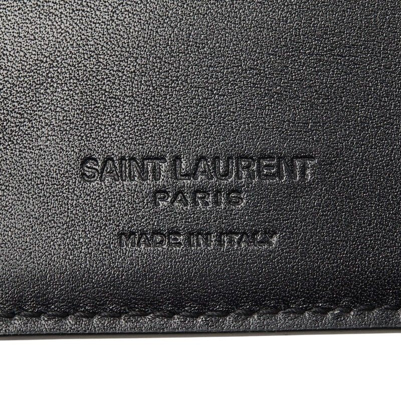 Saint Laurent Continental Wallet Black Leather — view 8