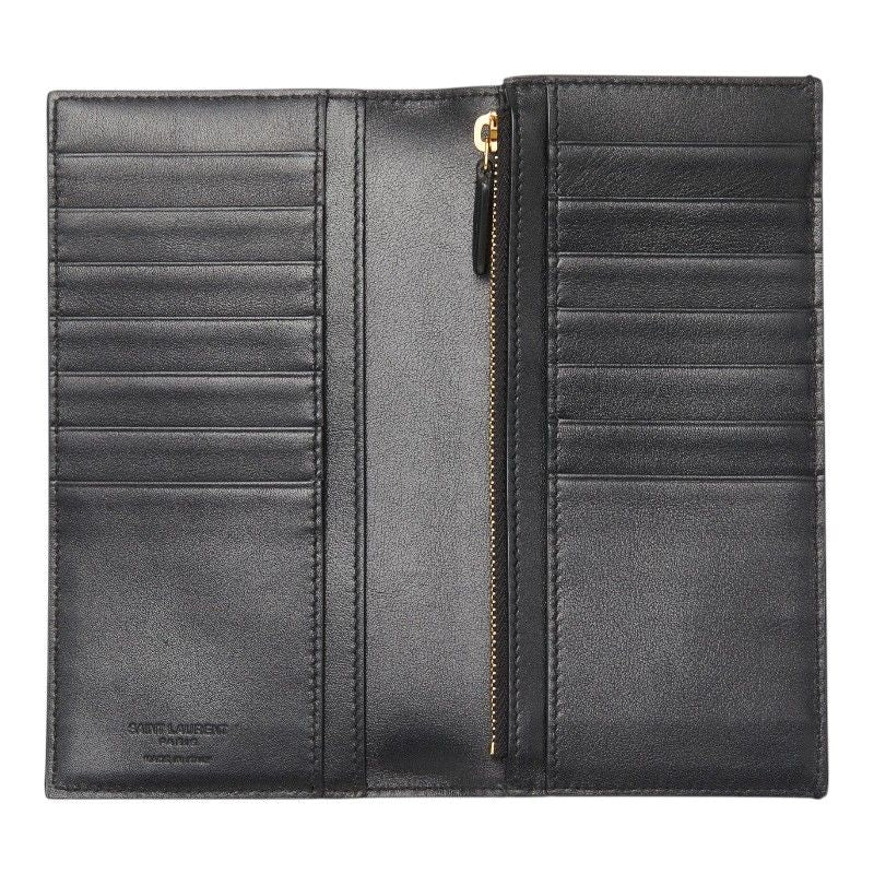 Saint Laurent Continental Wallet Black Leather — view 6
