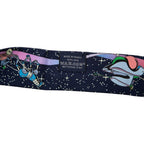 Hermes Twilly Space Derby Scarf Navy Multicolor Silk — view 3
