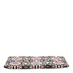 Chanel CC Logo Christmas Limited Clutch Pouch Multicolor Canvas Lambskin — view 3