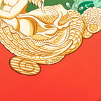 Hermes Balade Oceane Sea Walk Scarf Red White Multi Color Silk — view 7
