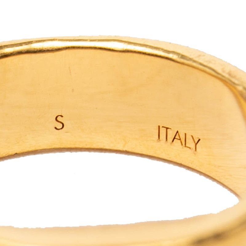 Louis Vuitton Monogram Bague Nanogram Ring S Gold Plated — view 5