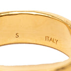 Louis Vuitton Monogram Bague Nanogram Ring S Gold Plated — view 5