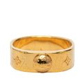 Louis Vuitton Monogram Bague Nanogram Ring S Gold Plated