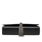 Saint Laurent YSL Monogram Classic Kate Croco Shoulder — view 3